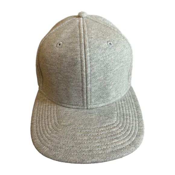 Baseball Grey Leather Hat Champion Gray Reverse Weave Hat Cap